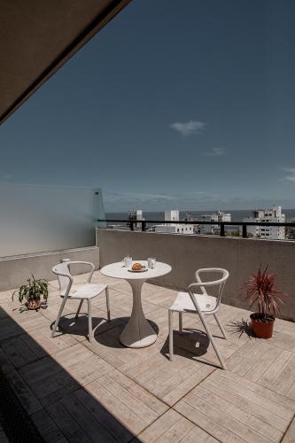 ระเบียง/ชานเรือน, Smart Hotel Montevideo in มอนเตวิเดโอ