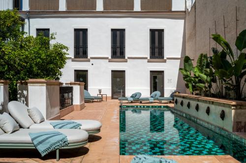 セビリア Hotel Boutique Casa del Limonero 2つ星 ホテル ロビー