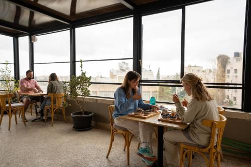 Restaurante, Battuta Hostel in Amã