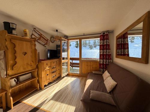 Meribel Mottaret C2 - Studio cabine - Pied des pistes - Plein Sud in Meribel