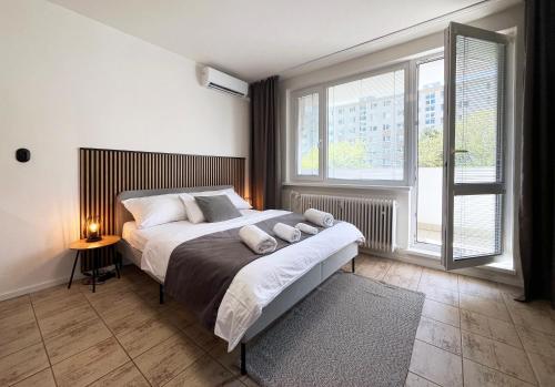 New cozy studio, AC & Balcony, Братислава (фото 4)
