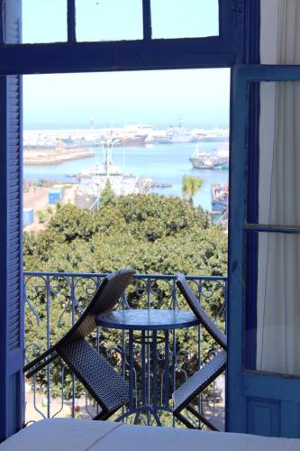 Balcony/terrace, Hotel Central in Casablanca