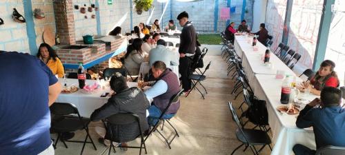 keuken, Campestre San Román (Campestre San Roman) in Eloxochitlán