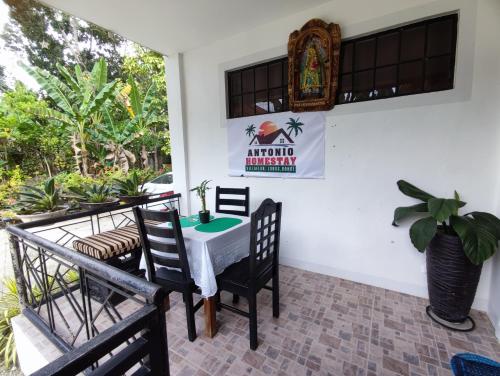 Balcony/terrace, Antonio Homestay in Loboc