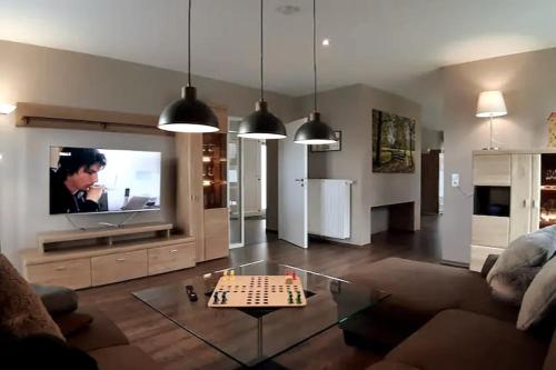 Iekārtas, modernes Ferienhaus in Ostfriesland bis 10 Personen mit 4 Schlafzimmer und Garten in Uplengen