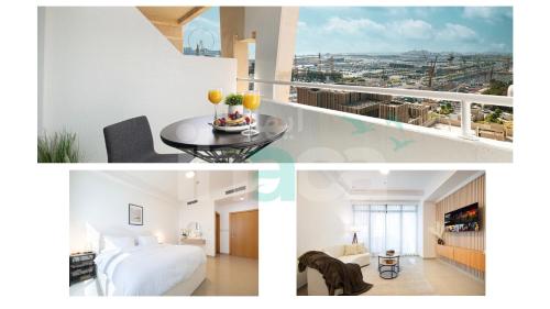Luxury 1 Br Marina Near Tram Ain Sea View Balcony, Dubaj (zdjęcie 4)