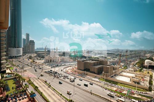 Luxury 1 Br Marina Near Tram Ain Sea View Balcony, Dubaj