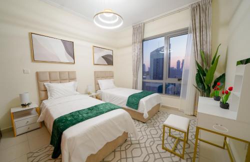 Stunning 4BR Apartment with Full Burj Khalifa and Fountain View, Dubaj (fotografie 7)