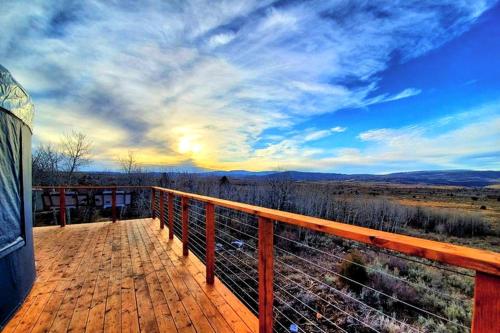 Pet-Friendly Yurt for an Off-the-Grid Getaway near Hyrum, Utah in Eden (UT)