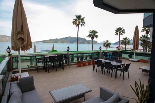 Terraza/balcón, Yuvam Prime Beach Hotel in Marmaris
