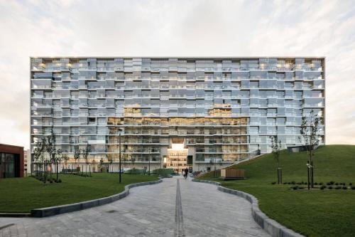 A szálláshely kívülről, Fredika, modern 1br,Tripla Pasila prime location, gym, parking, train station near in Pasila