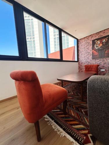 Stylish loft with view and terrace Maarif Gauthier