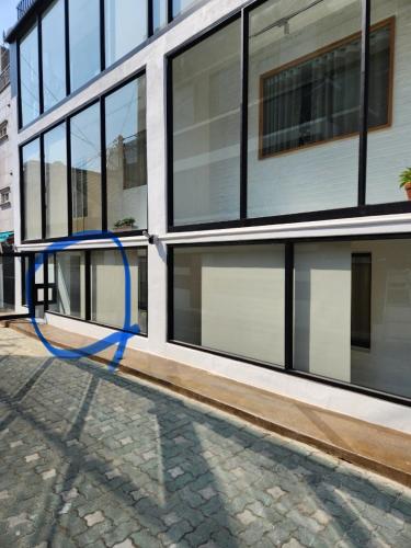 서울 Mangwon Hangang Park House 3 rooms or one room 호텔 레스토랑