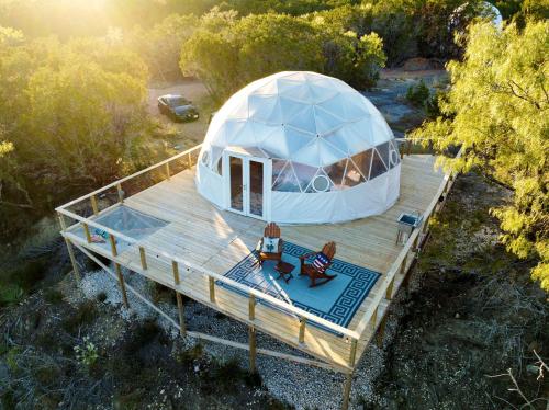 Luxurious Dome for Unforgettable Stays in Burnet, Texas in 伯尼特