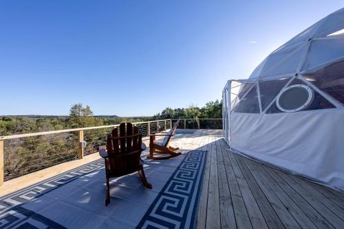 Luxurious Dome for Unforgettable Stays in Burnet, Texas in 伯尼特
