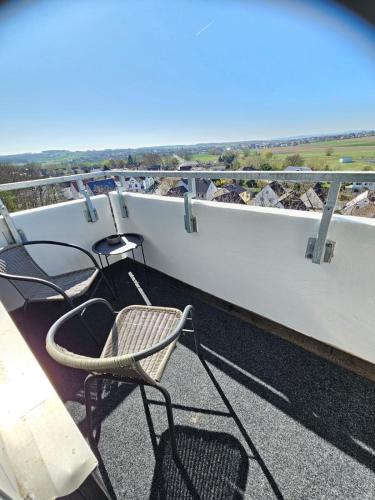 景觀, MR Living I modernes Apartment mit Einzelbetten, voll ausgestattete Kuche, Balkon, WLAN, Parkplatz,  in 林登