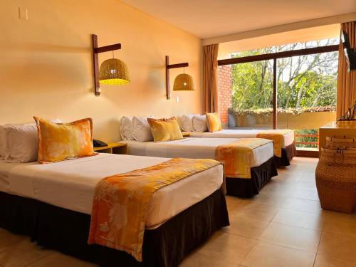 Quadruple Room room in Hotel Raices Esturion
