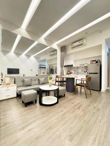 Sunrise City View 2 bedrooms - swimming pool & gym - 주방