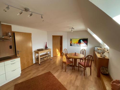 廚房, Ferienwohnung Körnernest (Ferienwohnung Kornernest) in 埃特靈恩