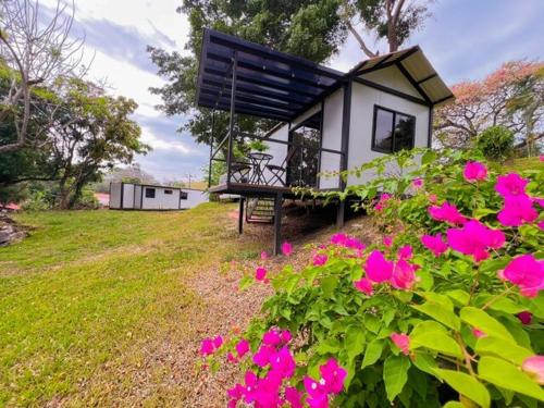 A szálláshely kívülről, Jalapa's Rural Container Studio in Tilaran