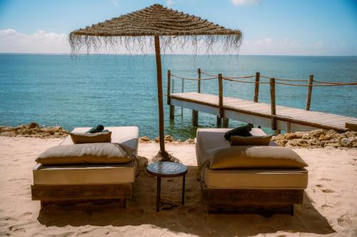 해변, Hôtel Oasis Dakhla (Hotel Oasis Dakhla) in 다클라