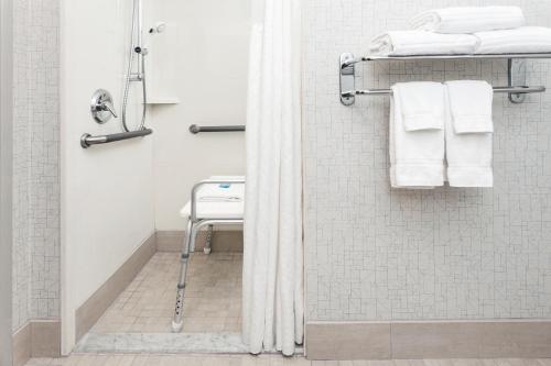 King Room - Hearing Accessible - Roll-in Shower