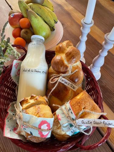 Ételek és italok, La Doline Charmant logement de vacances à la ferme (La Doline Charmant logement de vacances a la ferme) in Le Noirmont