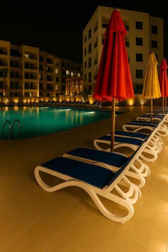 Beachfront Chalet in Porto Said with P Garden, `Ezbet Shalabi el-Rûdi (fotografie 2)