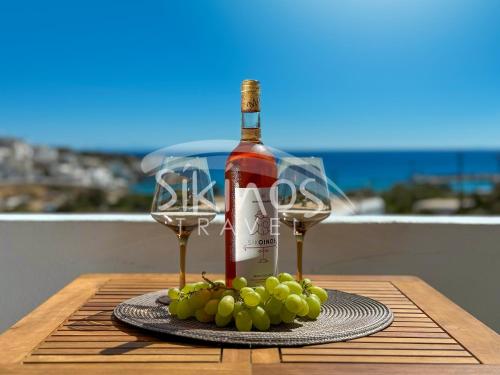 Kilátás, Galini Rooms Sikinos Travel in Alopronia (Sikinos)