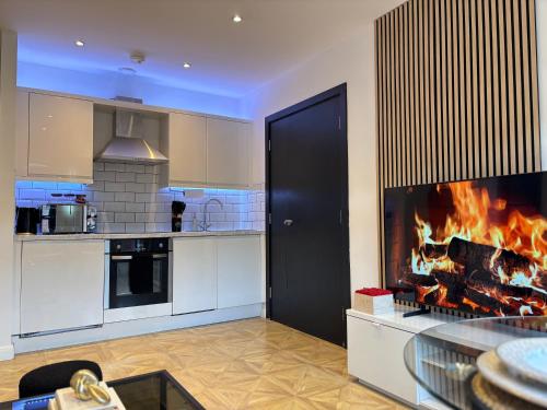 Lux Stays - Luxury Apartment in Leeds City Centre near Canal, Leeds (fotografie 9)