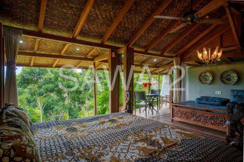 Rumah Lereng Bandung Room Type - Double Room with Mountain View Rumah Lereng Bandung Room Type - Double Room with Mountain View