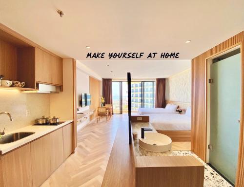 Apartment with sea view from bed, 5 star resort 1N, Dien Ban (fotografie 7)