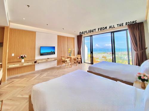 Apartment with sea view from bed, 5 star resort 1N, Dien Ban (fotografie 9)