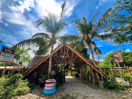 Entrance, Sandybridge Eco Farm at Relly's Restaurant near Sabang Beach