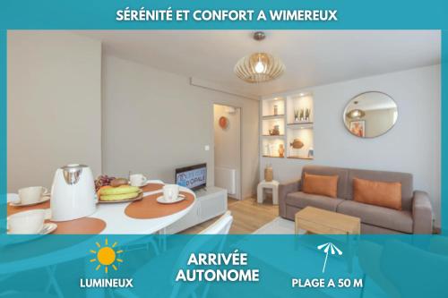 Le Calain, Élégance et Confort à 50 m de la Plage, Wimereux
