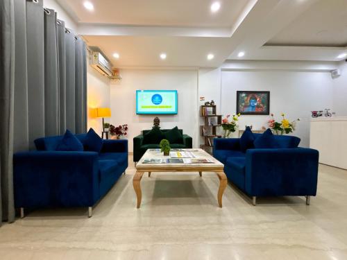 Aamantran Residency, Sohna Road, Sector 49, Gurugram - 공용 라운지/TV 시청 구역