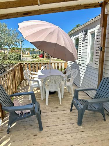 MOBIL HOME Le Soleil,3CH,6PERS - Camping - Port-la-Nouvelle