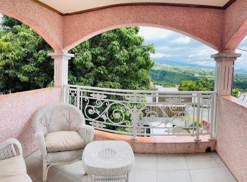 Between two rainbows in Entre Deux