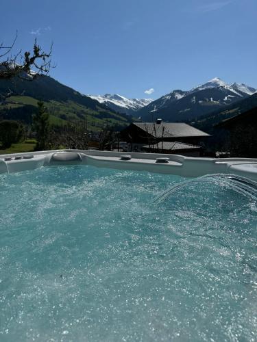 泳池, Hunters Lodge Chalet Superior in 阿爾卑巴赫