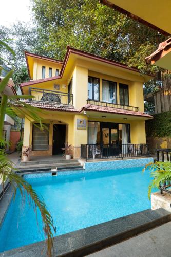 VILLA M - LAGOON 4 Calangute 3BHK Pool Facing, Breakfast Included - Goa