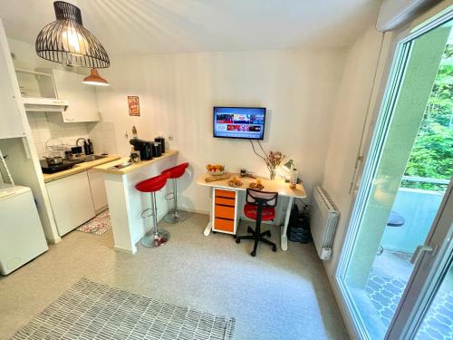 Facilities, " Terrasse Teleo " Hopital Rangueil - Pech David in Rangueil