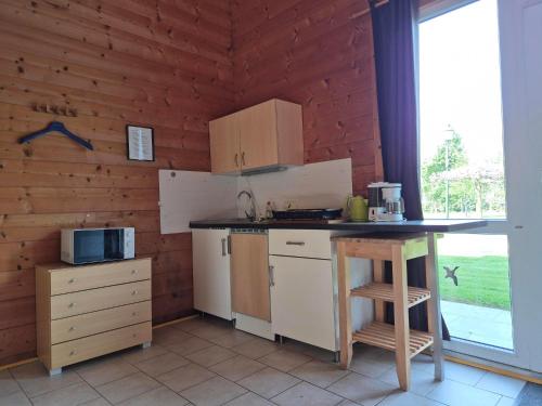 köök, Vakantie boerderij Pepinushof - Blokhut in Echt