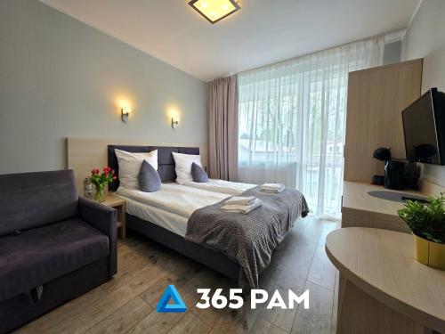 Studio with Balcony room in 365PAM - Dominikana Studio Apartamenty - PRZY PLAŻY