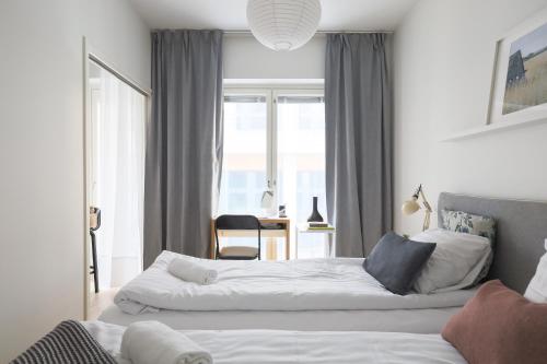 Fredika, modern 1br,Tripla Pasila prime location, gym, parking, train station near, Helsinki (foto 9)