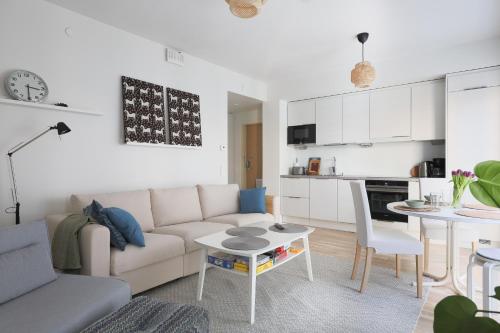 Fredika, modern 1br,Tripla Pasila prime location, gym, parking, train station near, Helsinki (foto 4)