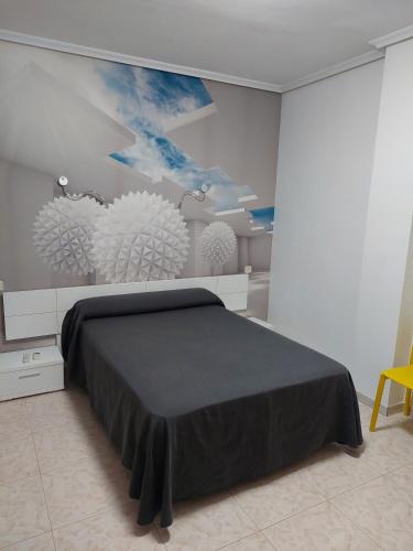 1 double bed