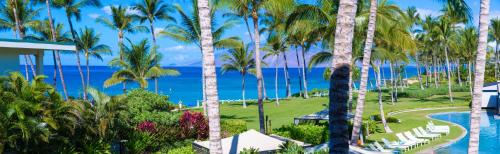 Luxury Ocean & Resort Views Andaz W Lanai Jacuzzi Sea Spirit 811 3Br4Ba For 8, Wailea