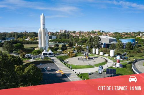 Attractions, " Terrasse Teleo " Hopital Rangueil - Pech David in Rangueil