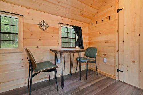 A Serene A-Frame Cabin with Hot Tub