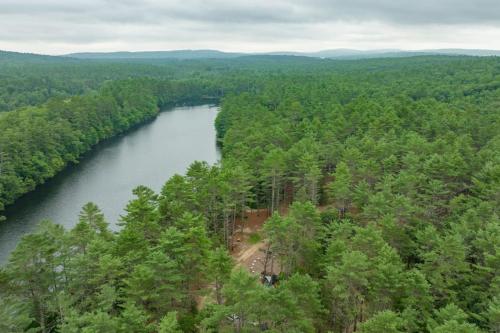 A Serene A-Frame Cabin with Hot Tub